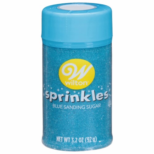 Wilton Sprinkle Sanding Sugar - Blue Perspective: front