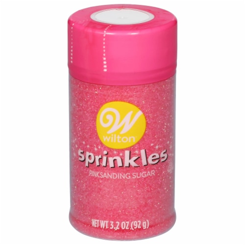 Wilton Pink Sugar Sprinkles Perspective: front