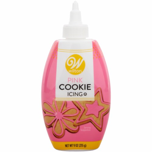 Wilton Pink Cookie Icing Perspective: front