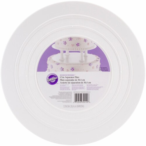 Decorator Preferred Separator Plate-12  Round Perspective: front