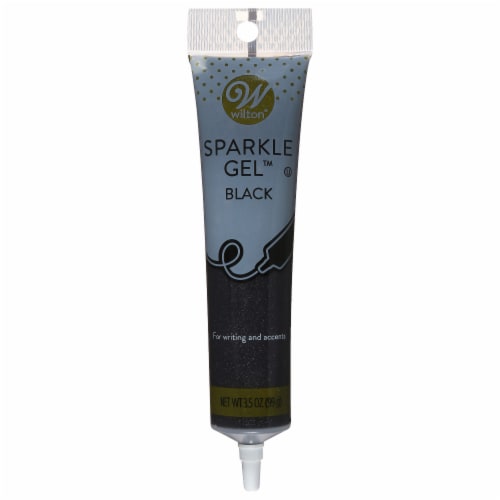 Wilton® Black Sparkle Gel Perspective: front