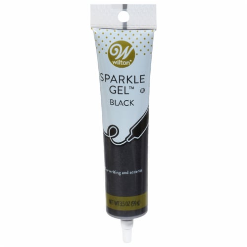 Wilton® Sparkle Decorating Gel - Black Perspective: front