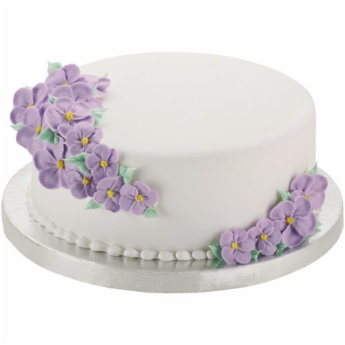 Cake Bases-14 Round Silver 2/Pkg Perspective: front