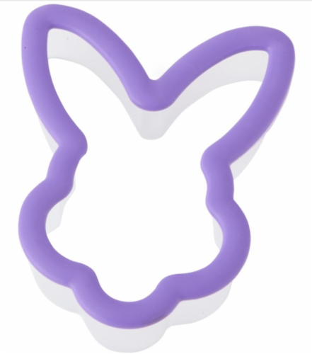 Wilton Easter Grippy Bunny Cookie Cutter Perspective: front
