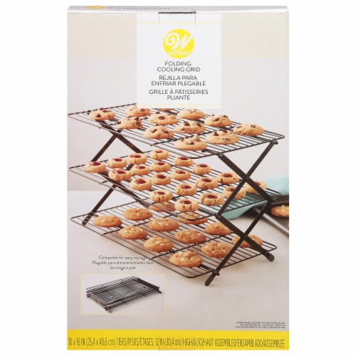Wilton® 3 Tier Accordion Cooling Grid Perspective: front
