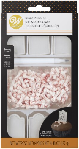 Wilton Graveyard Cupcake Decorating Kit Perspective: front