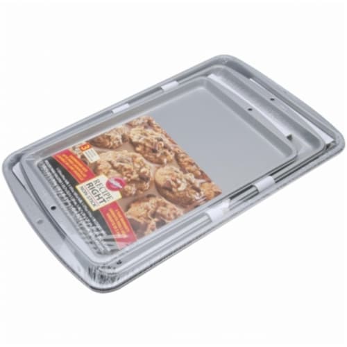 Recipe Right Cookie Pans 3/Pkg-9''X13''- 10''X15''- 11.5''X17'' Perspective: front