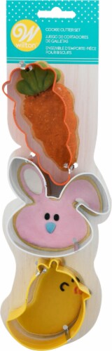 Wilton Easter Cookie Cutter Set Perspective: front