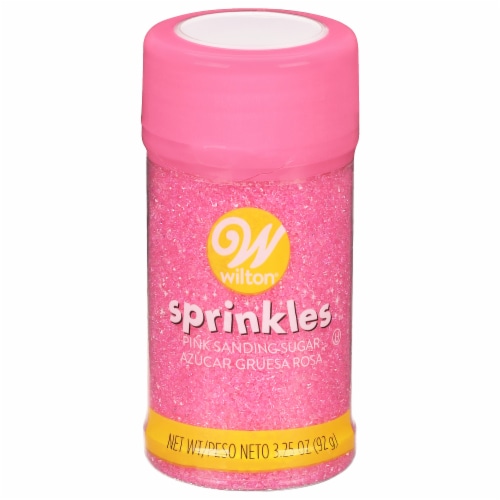 Wilton Pink Sugar Sprinkles Perspective: front