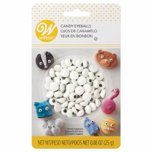 Wilton Candy Eyeballs Perspective: front