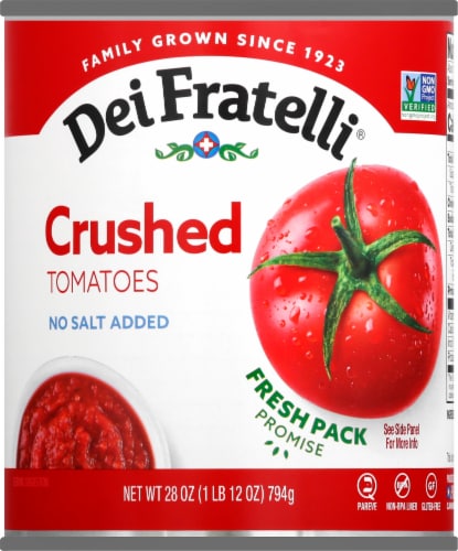 Dei Fratelli Crushed Tomatoes Perspective: front