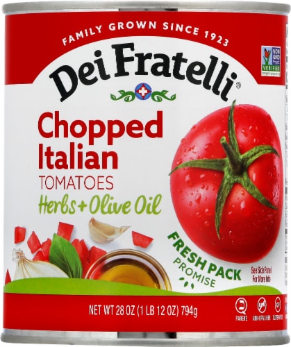 Dei Fratelli Italian Chopped Tomatoes Perspective: front