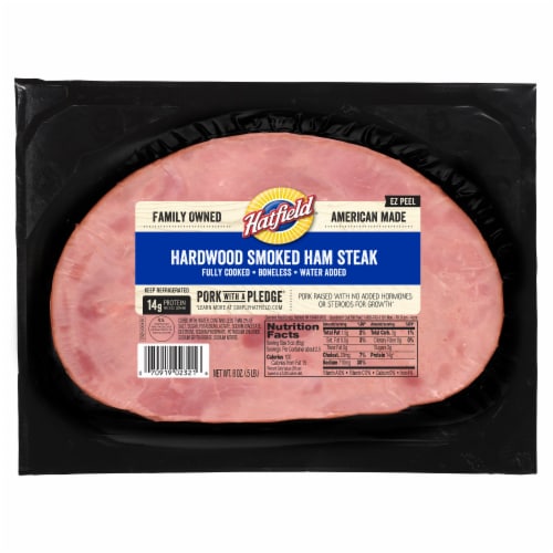 Hatfield® Traditional Ham Steak Perspective: front