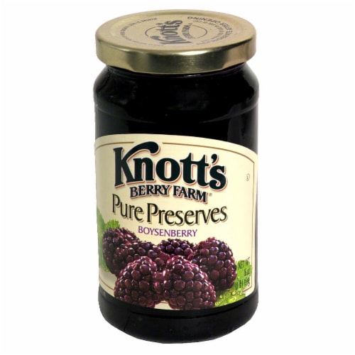 Knott's Berry Farm Pure Boysenberry Preserves Perspective: front