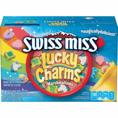 Swiss Miss® Milk Chocolate Hot Cocoa Mix with Lucky Charms Marshmallows