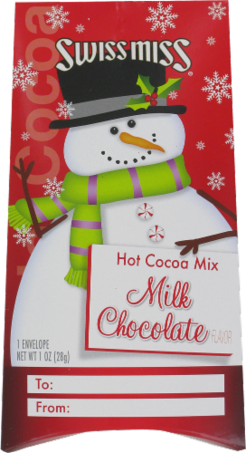 Swiss Miss Milk Chocolate Hot Cocoa Mix Gift Pack Perspective: front