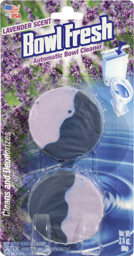 Bowl Fresh Lavender Automatic Bowl Cleaner Perspective: front