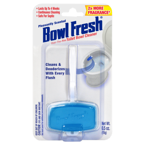 Bowl Fresh Pleasantly Scented Over the Rim Toilet Bowl Cleaner and Freshener Gel Perspective: front