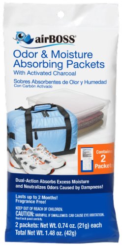 airBOSS Odor & Moisture Absorbing Packets Perspective: front