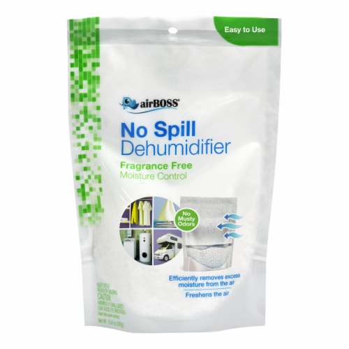 airBOSS® No Spill Fragrance Free Dehumidifier Perspective: front