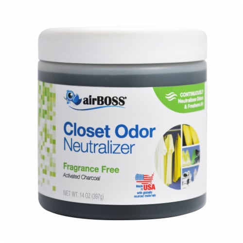 AirBoss® Closet Odor Neutralizing Gel Activated Charcoal Perspective: front