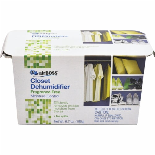 airBOSS® Fragrance-Free Closet Dehumidifier Perspective: front