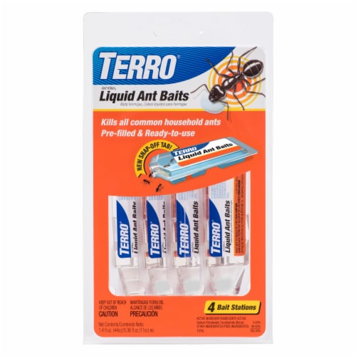TERRO® Liquid Ant Bait Tubes Perspective: front