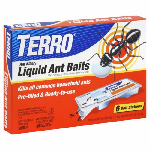 TERRO® Ant Killer II Liquid Ant Baits Perspective: front