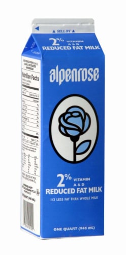 Alpenrose 2% Reduced Fat Milk Perspective: front