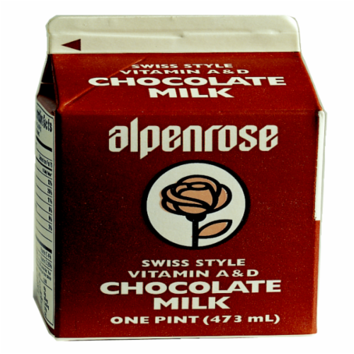 Alepenrose Swiss Style Chocolate Milk Perspective: front