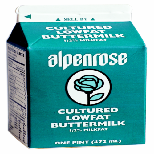 Alpenrose 1.5% Cultured Reduced Fat Buttermilk Perspective: front
