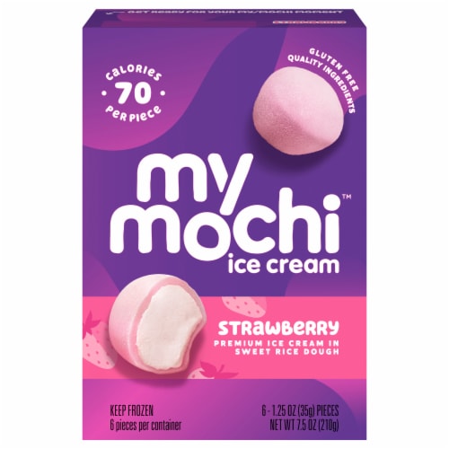 My Mochi™ Wild Strawberry Mochi Ice Cream, 6 ct - Kroger