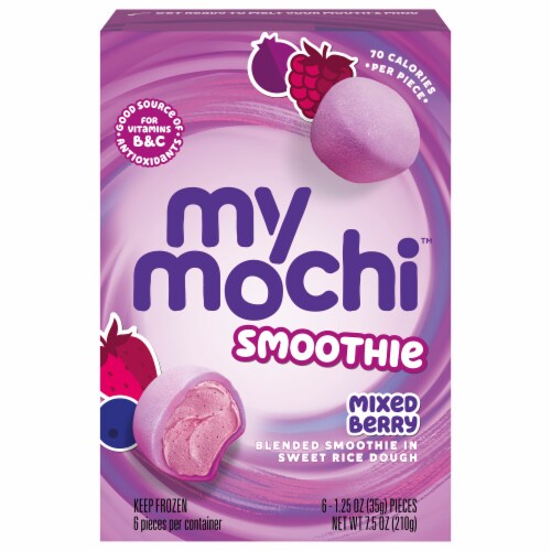 My Mochi Smoothie Incredibites Mixed Berry Mochi Perspective: front