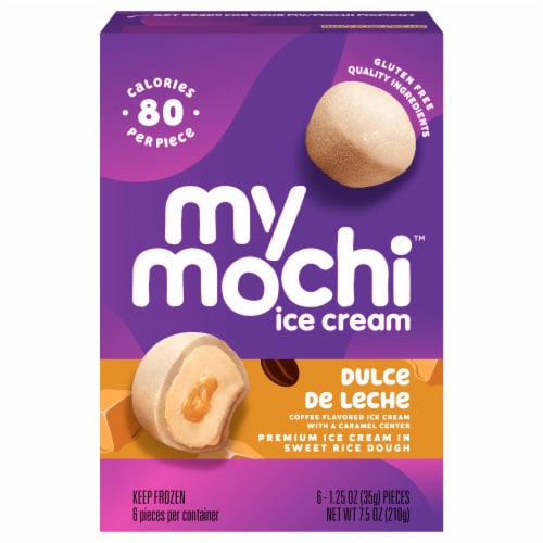 My Mochi™ Dulce De Leche Mochi Ice Cream Perspective: front