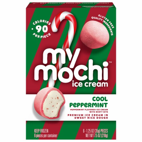 My Mochi™ Cool Peppermint Ice Cream Pieces Perspective: front