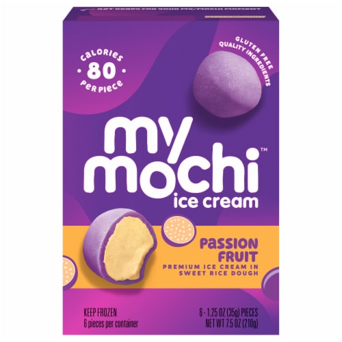 My Mochi™ Passion Fruit Ice Cream Balls Perspective: front
