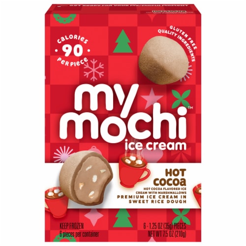 My Mochi™ Hot Cocoa Ice Cream Balls Perspective: front