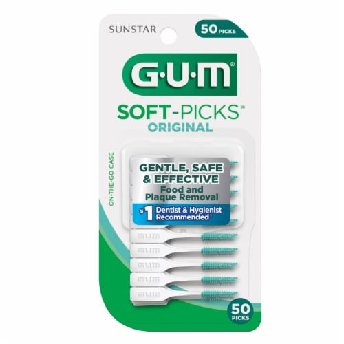 GUM® Original Soft-Picks® Flossers Perspective: front