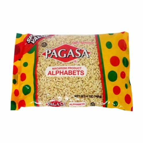 Pagasa Alphabet Macaroni Perspective: front