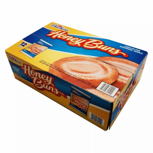 Duchess Honey Buns, 3 Ounce (Pack of 12), 1 unit Harris Teeter