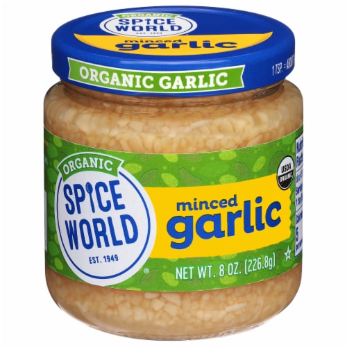 Spice World Organic Garlic Perspective: front