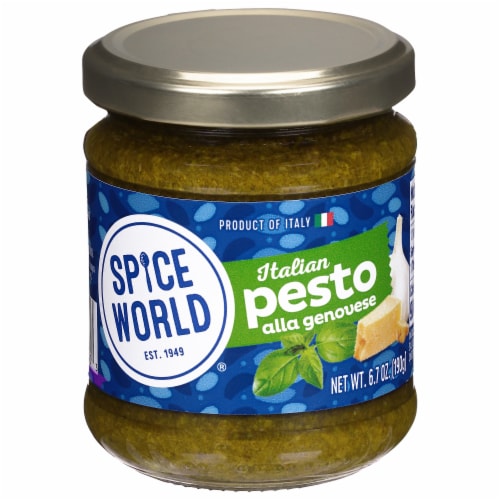 Spice World Italian Alla Genovese Pesto 6.7 oz Perspective: front