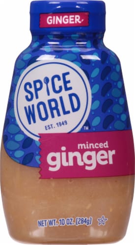 Spice World Minced Ginger Squeeze Bottle Perspective: front