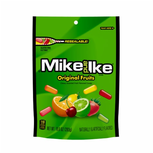 Mike & Ike® Gluten-Free Original Fruits Chewy Assorted Fruit Candy Perspective: front