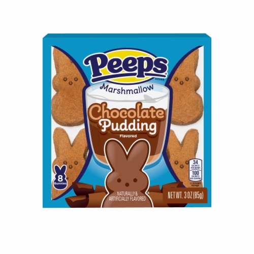 Peeps® Chocolate Pudding Bunnies Easter Candy Perspective: front