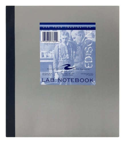 Roaring Spring® Paper Products Use Your Imagination Lab Notebook Perspective: front