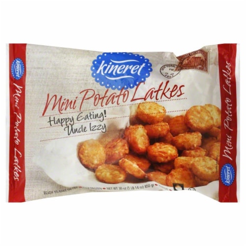 Kineret Mini Potato Latkes Perspective: front