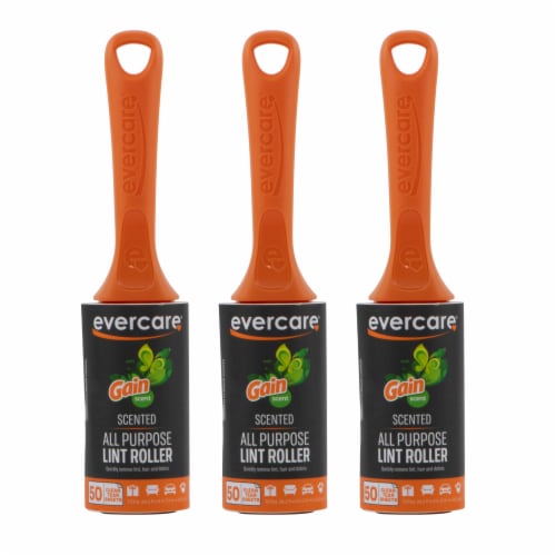 Evercare with Gain 50 Layer Lint Roller 3 Pack 3 Foods Co