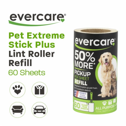Evercare Pet Extra Sticky Hair Pickup Roller Perspective: front