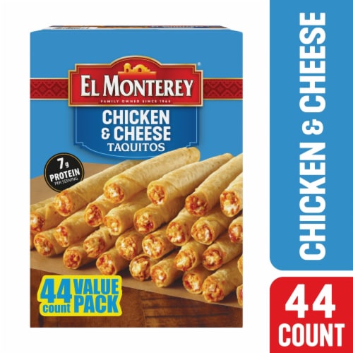 El Monterey® Value Pack Chicken & Cheese Taquitos Perspective: front